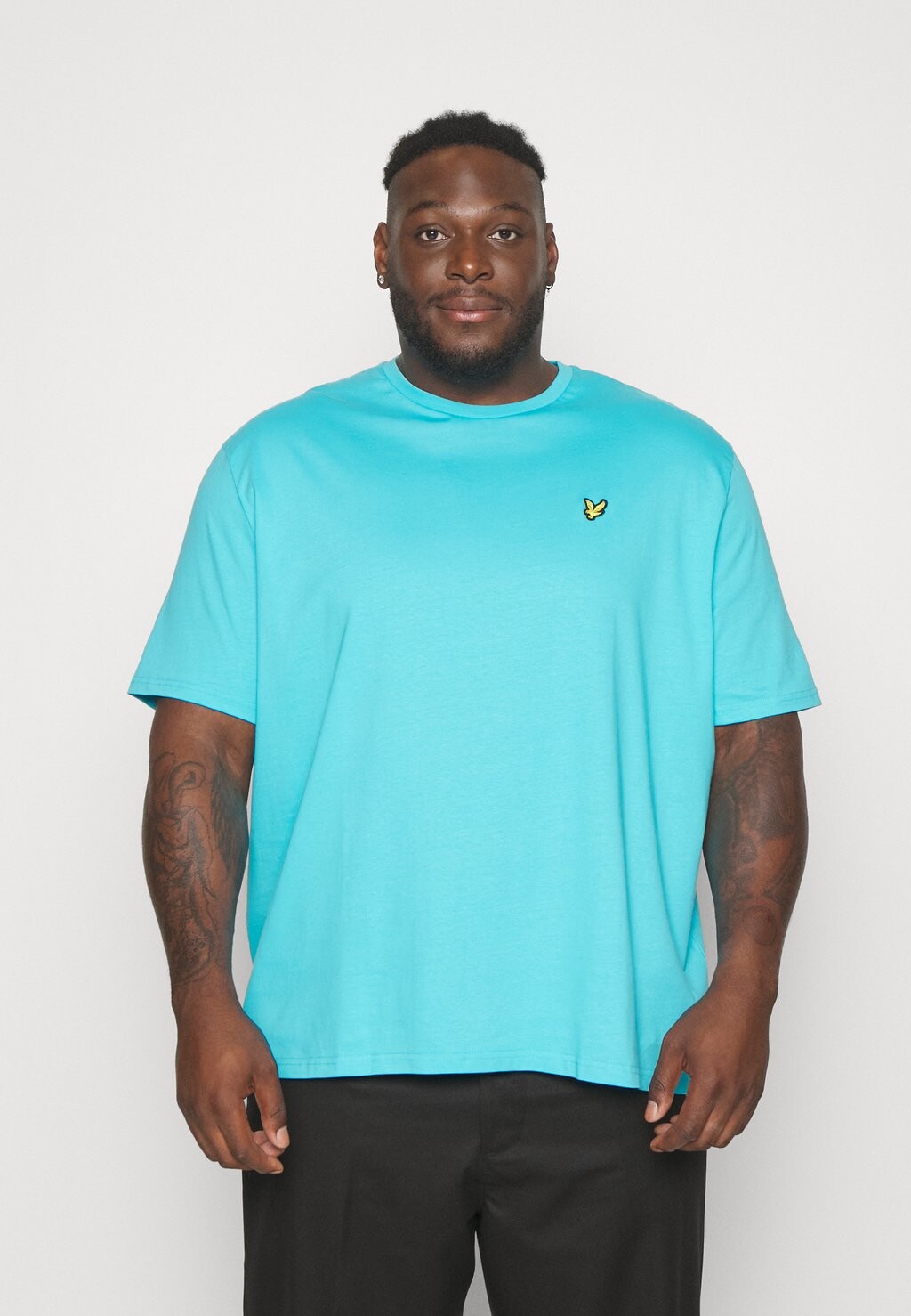 

Базовая футболка PLUS PLAIN Lyle & Scott, синий палящий