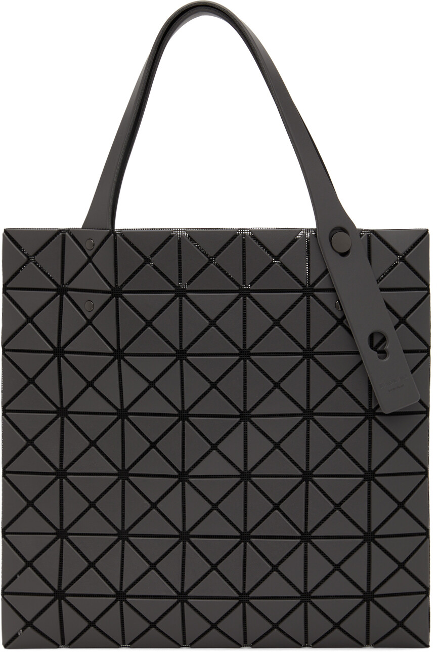 

Серая сумка-тоут Matte Prism, темно-серый BAO BAO ISSEY MIYAKE