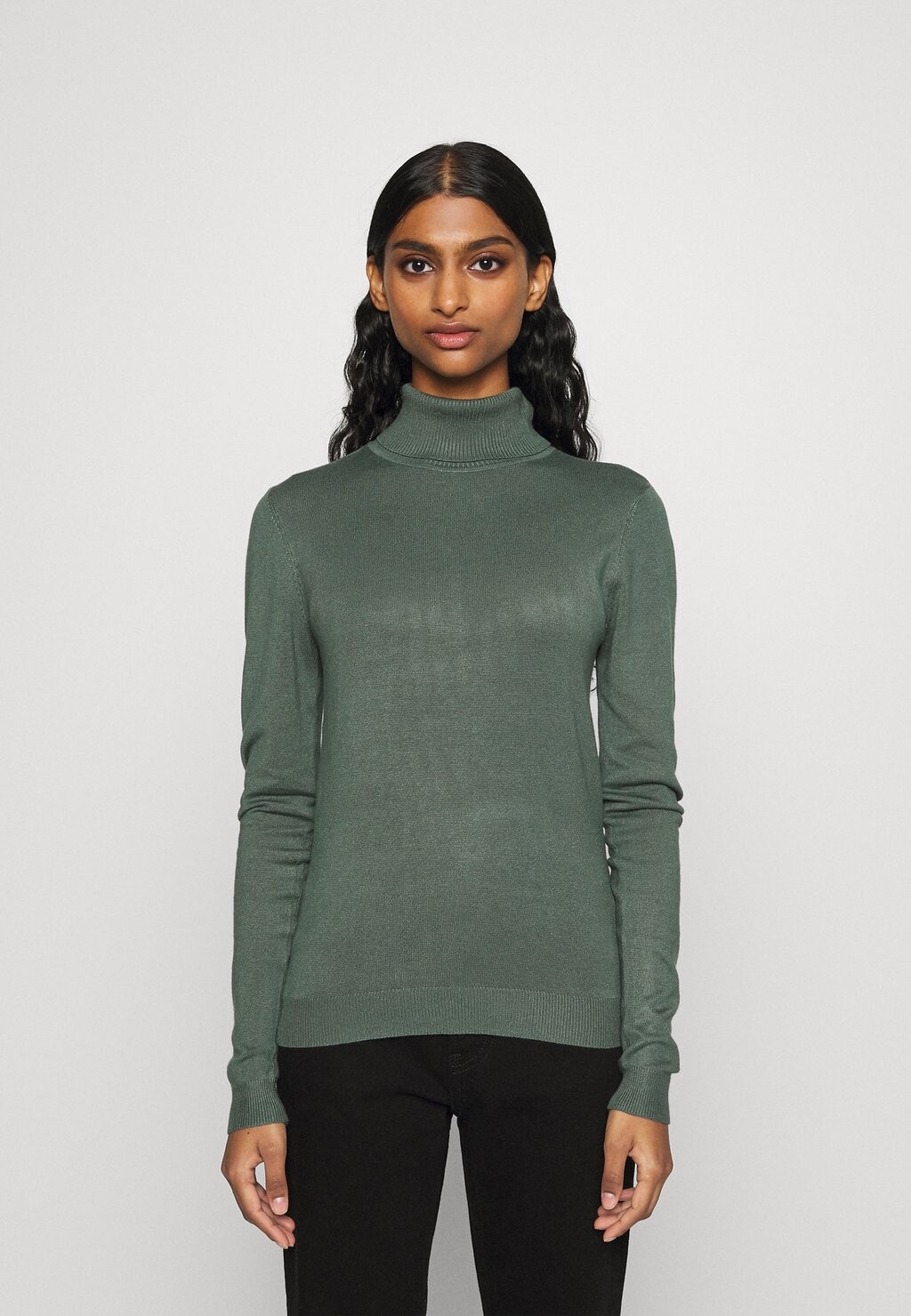 

Свитшот Vero Moda Petite, темно-зеленый