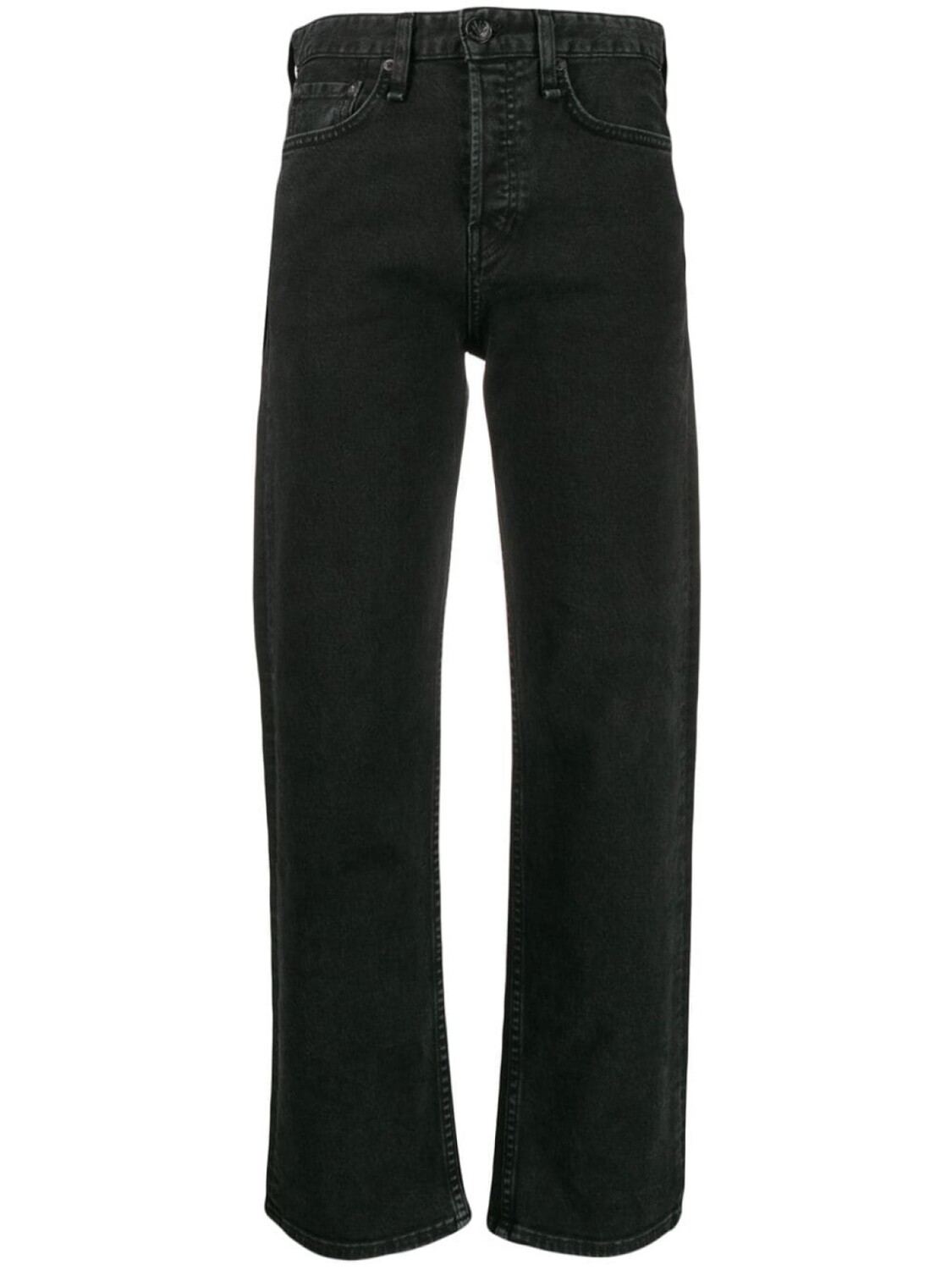

Rag & bone джинсы прямого кроя, черный