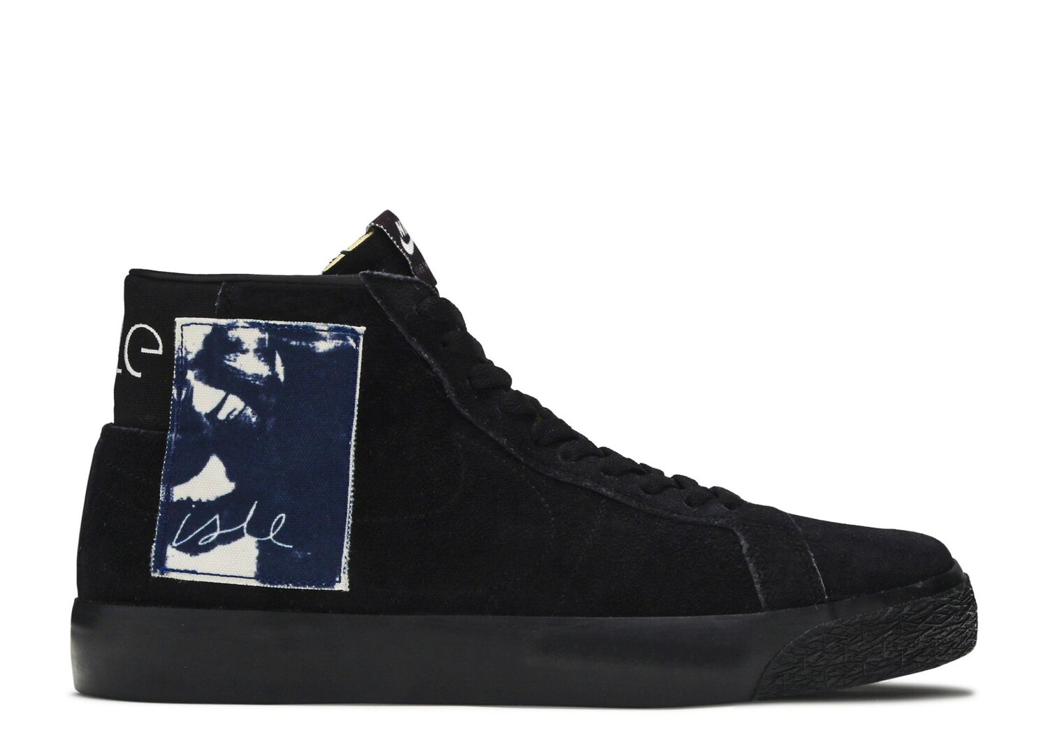 

Кроссовки Nike Isle Skateboards X Blazer Mid Sb 'Patch', черный