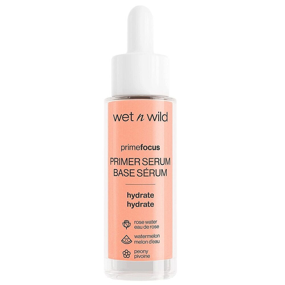 

Увлажняющая сыворотка для лица Wet N Wild Primefocus Primer Serum Hydrating, 30 мл