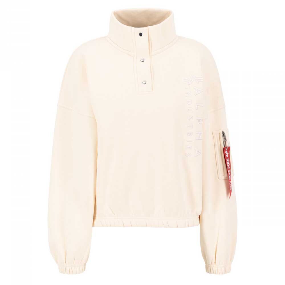 

Толстовка Alpha Industries Emb Os Hc, бежевый