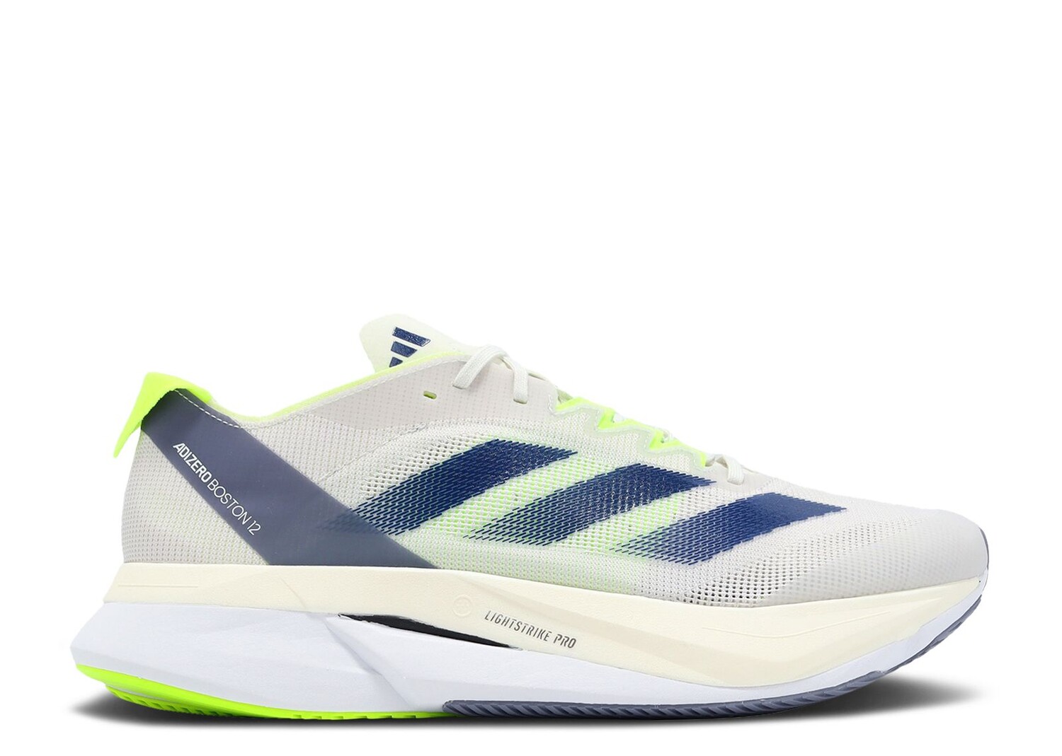 

Кроссовки adidas Adizero Boston 12 'White Royal Lucid Lemon', белый