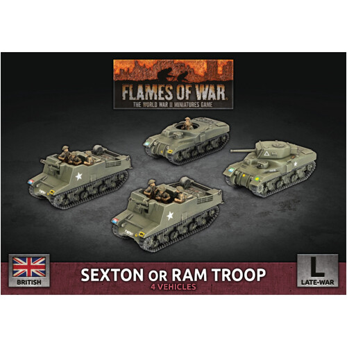 

Фигурки Flames Of War: British Sexton (Kangaroo) Field Troop