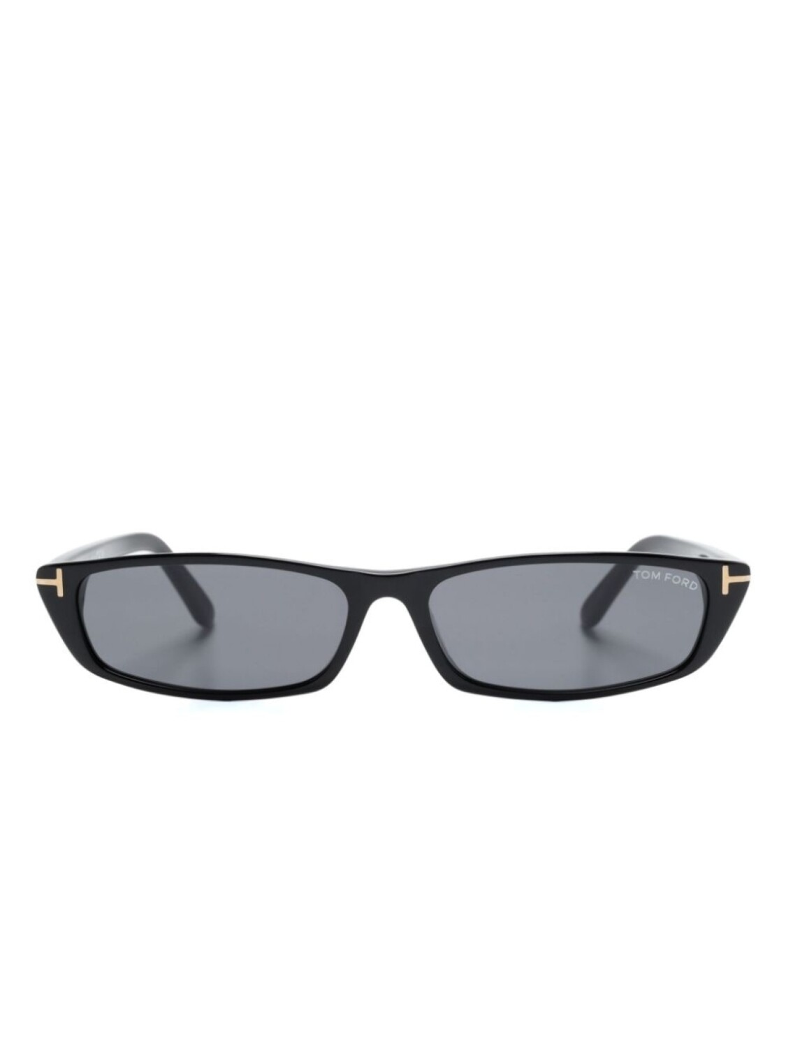 

TOM FORD Eyewear солнцезащитные очки в прямоугольной оправе, черный