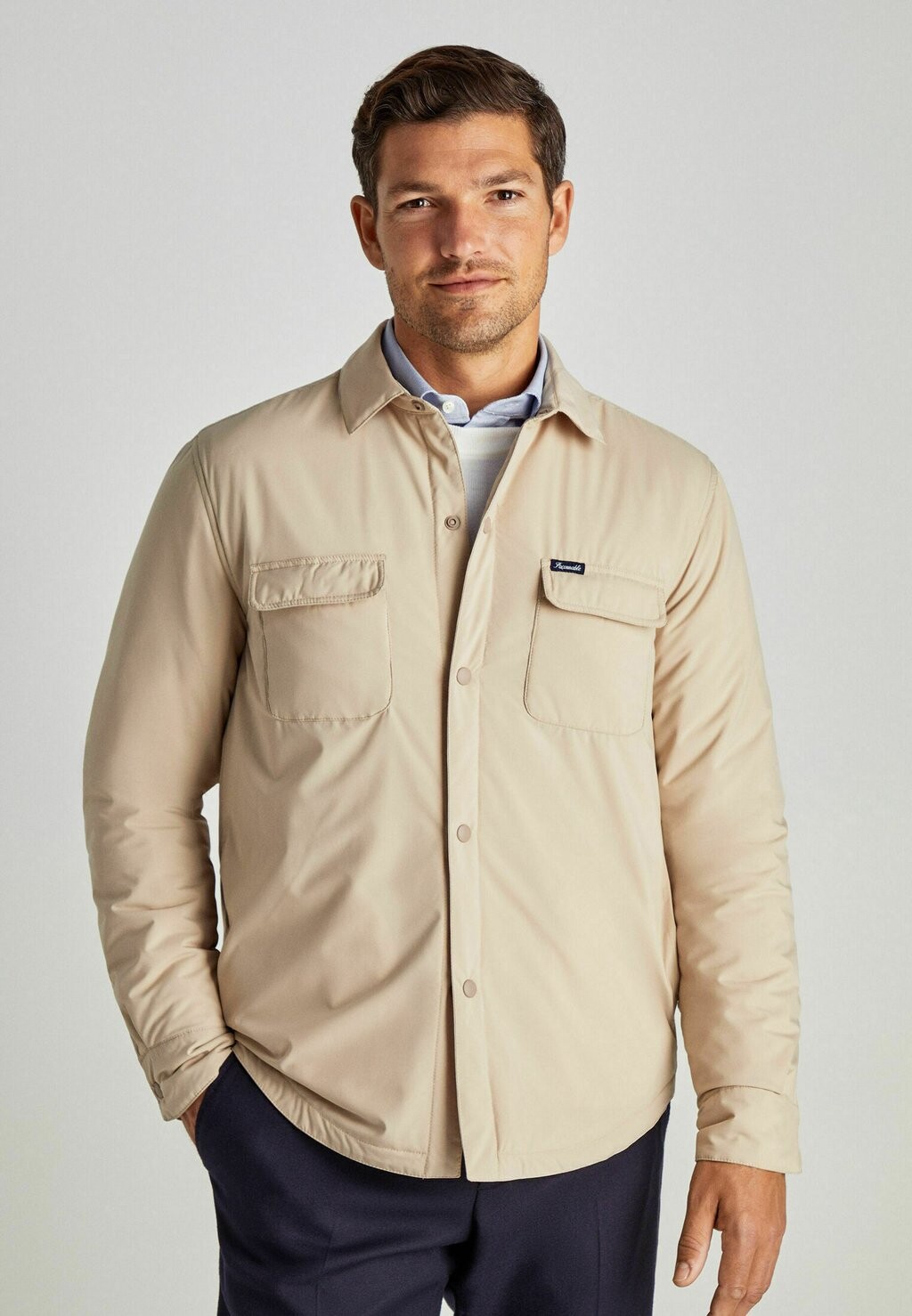 

Легкая куртка Façonnable, цвет light beige