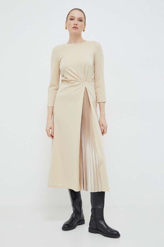 

Платье Weekend Max Mara, бежевый