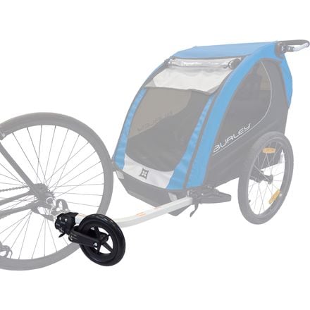 Комплект коляски для одноколесного велосипеда с прицепом Burley, цвет Plastic