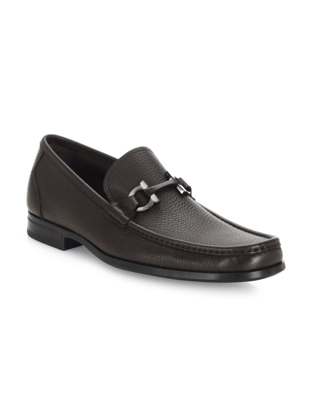 

Кожаные лоферы Grandioso Gancini Bit FERRAGAMO
