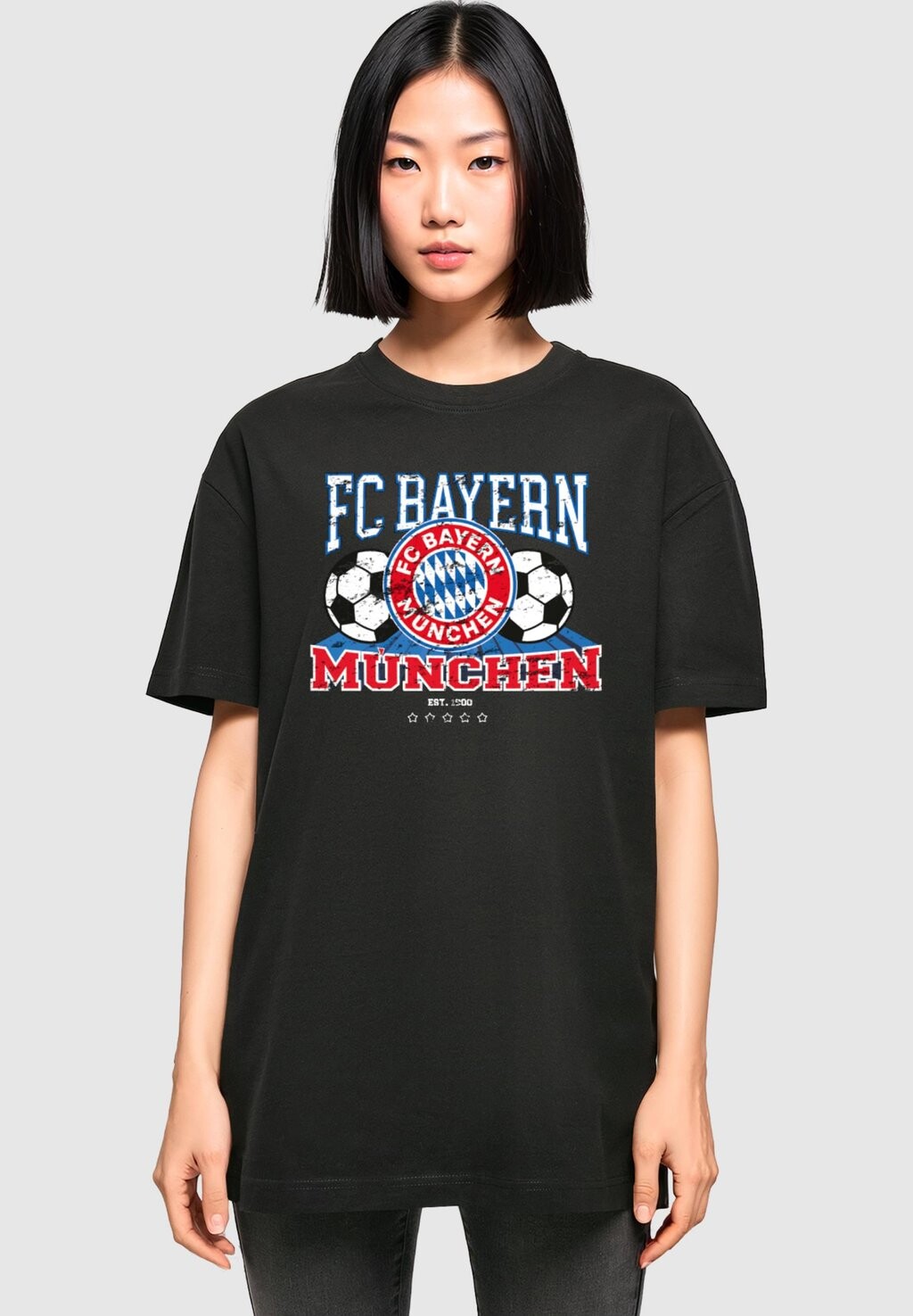 

Футболка с символикой BOYFRIEND FC Bayern München, цвет black