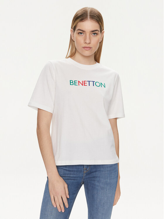 

Футболка стандартного кроя United Colors Of Benetton, мультиколор