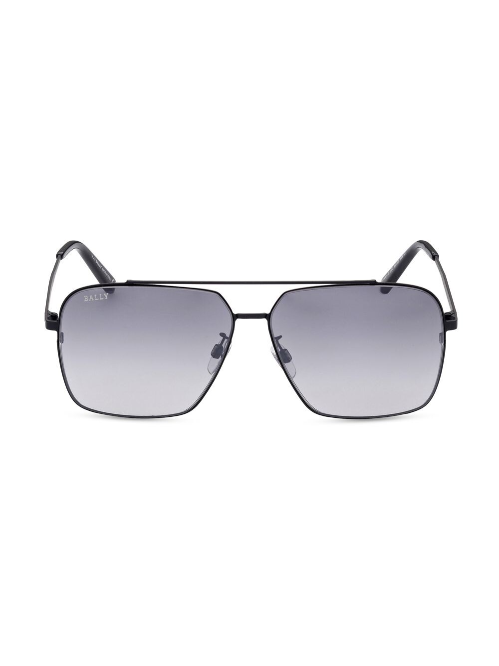 

Металлические солнцезащитные очки Navigator 62MM Bally, черный