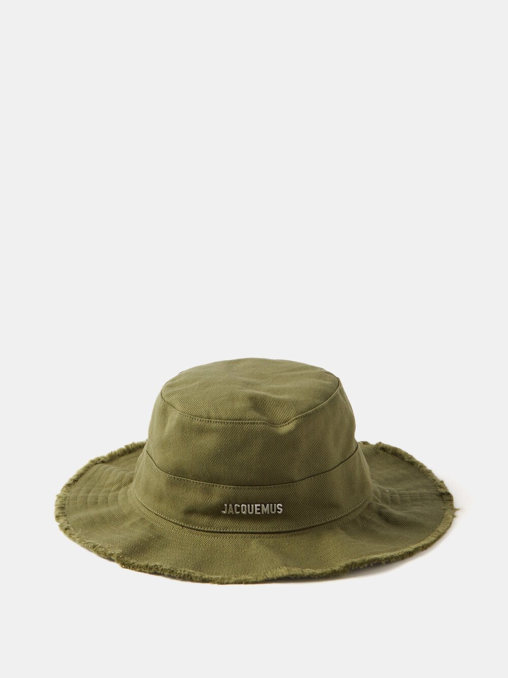 

Панама bob artichaut из хлопкового полотна Jacquemus, зеленый