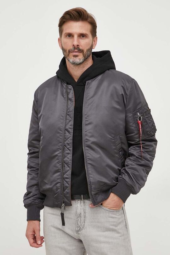 цена Куртка-бомбер MA-1 VF 59 Alpha Industries, серый