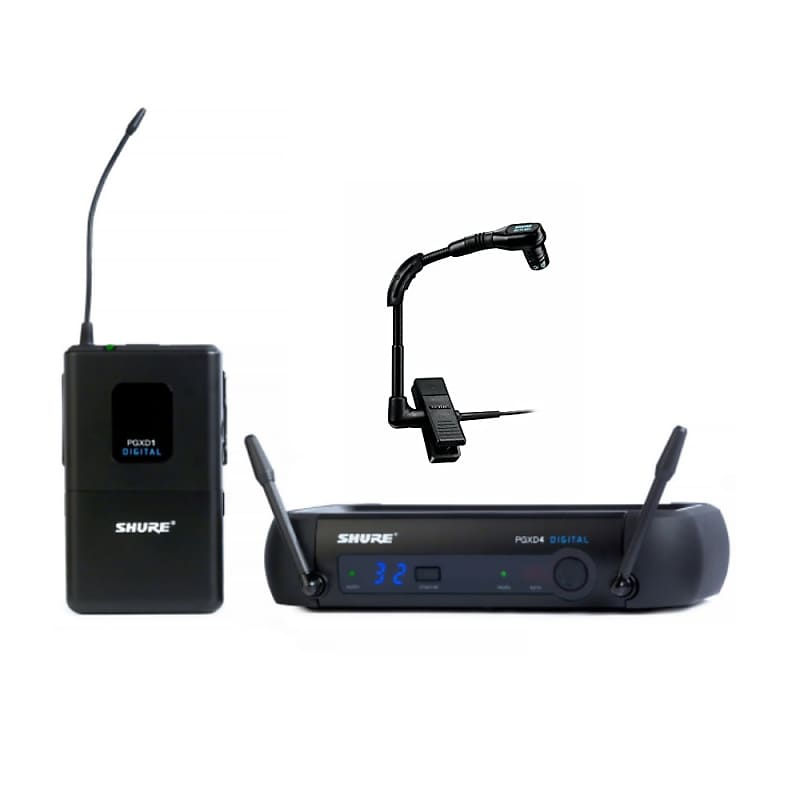 

Беспроводная система Shure PGXD14/BETA98H Wireless Microphone System with Beta 98H/C Clip-On Gooseneck (Band X8: 902 - 928 MHz)