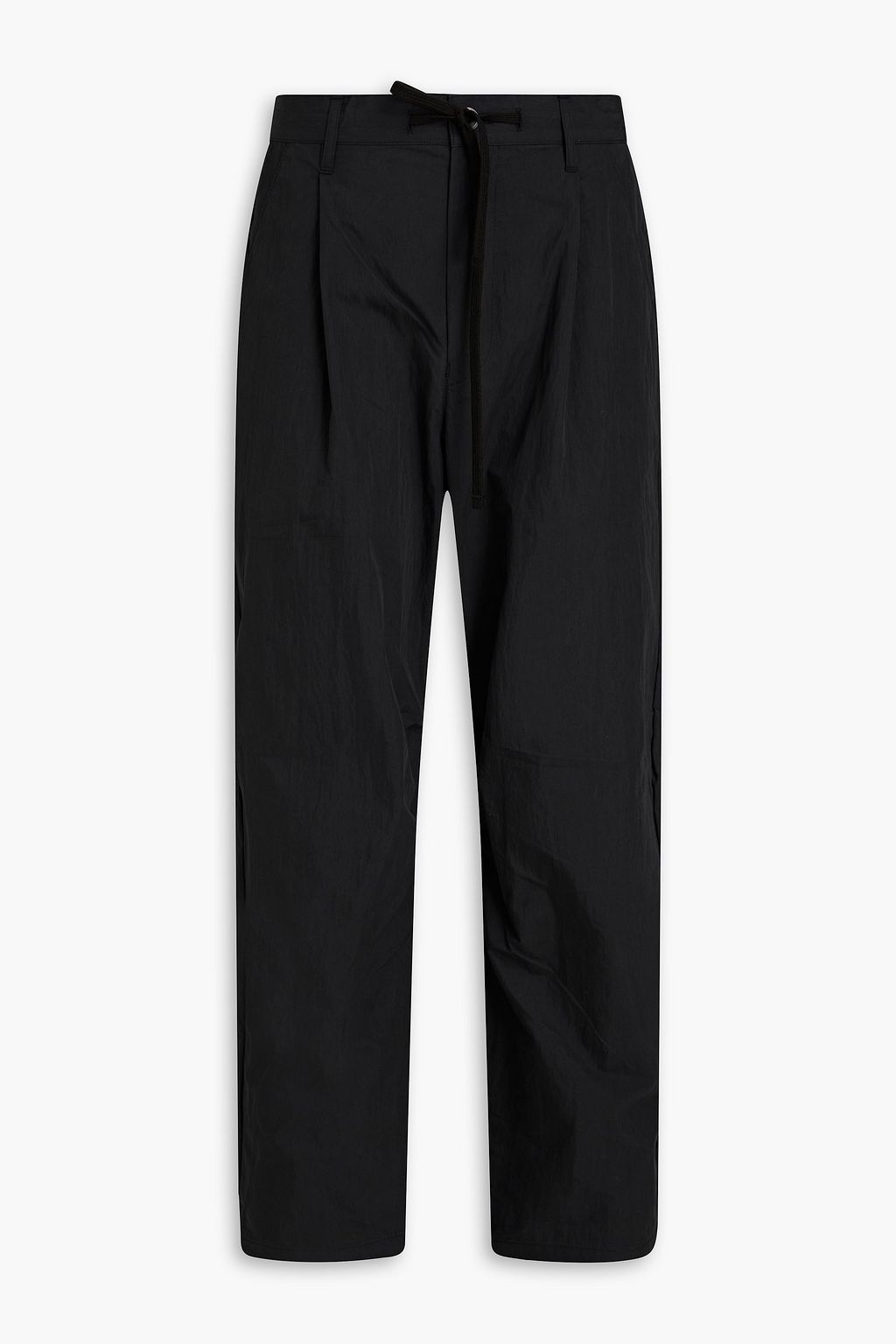 Укороченные зауженные брюки Studio из поплина из смесового хлопка JOHN ELLIOTT, черный зауженные брюки для отдыха off white john elliott