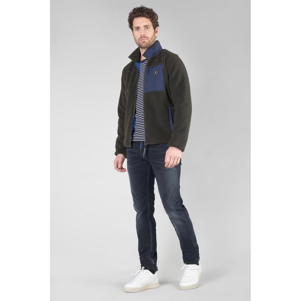 

Толстовка Le Temps Des Cerises Brome Full Zip, зеленый
