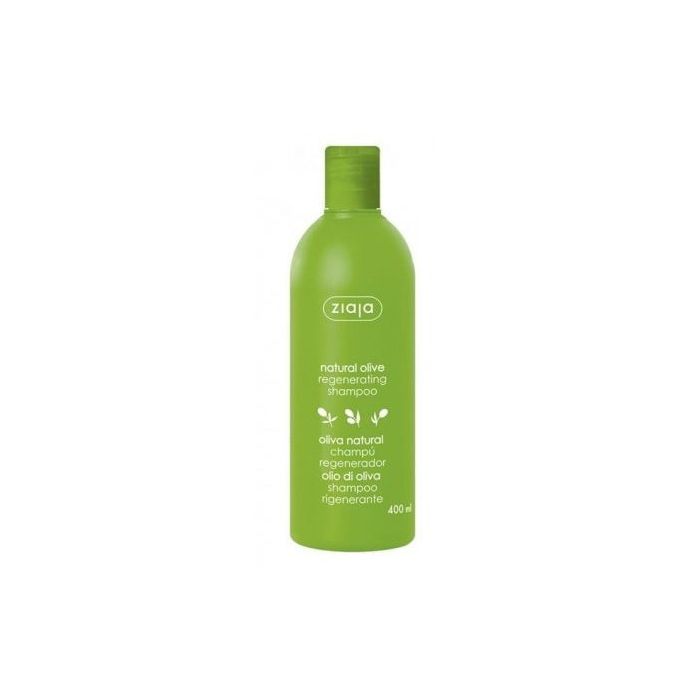 Шампунь Natural Olive Champú Regenerante Ziaja, 400 ml восстанавливающий шампунь для сухих и поврежденных волос care tsubaki shampoo шампунь 250мл