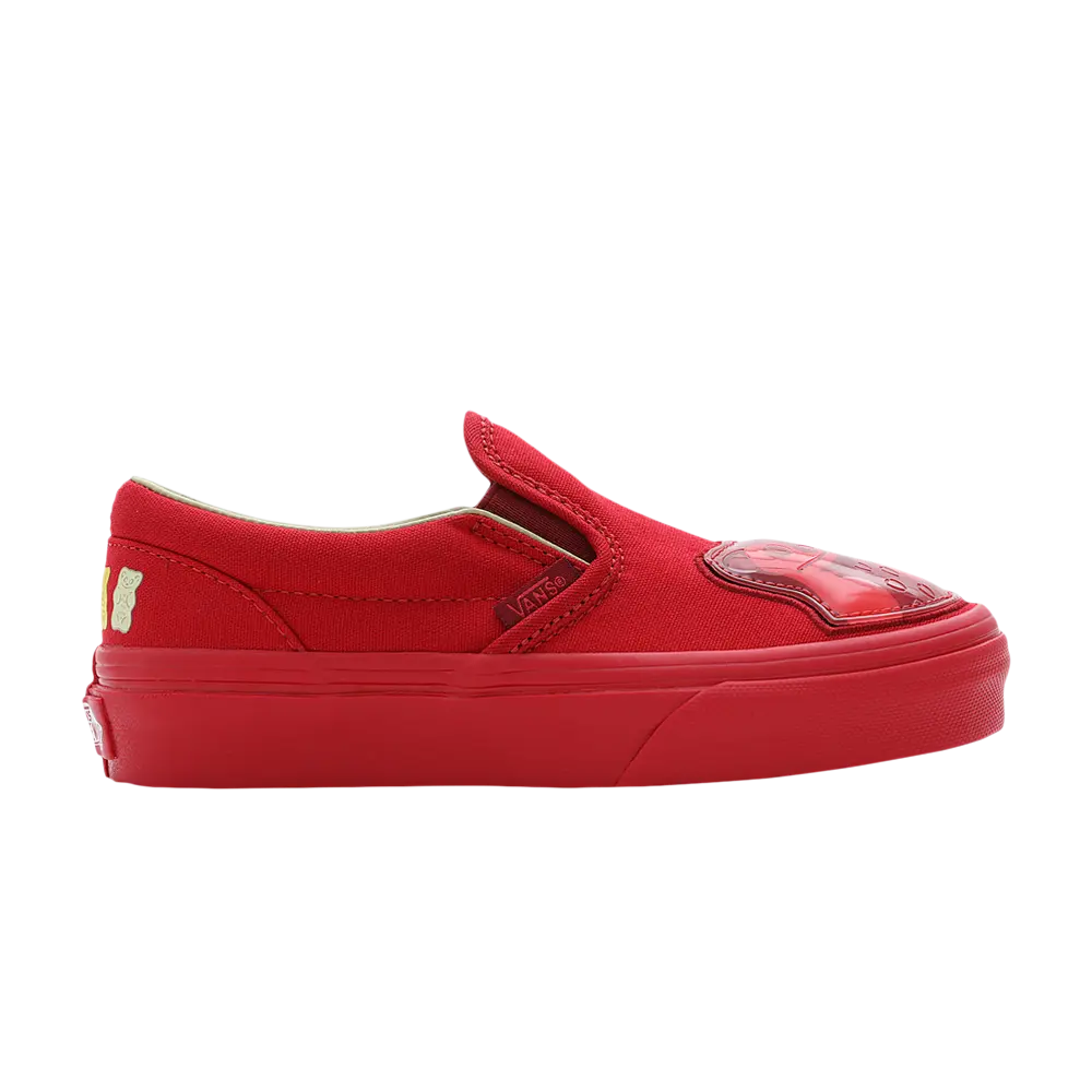

Детские слипоны Haribo x Classic Vans, красный