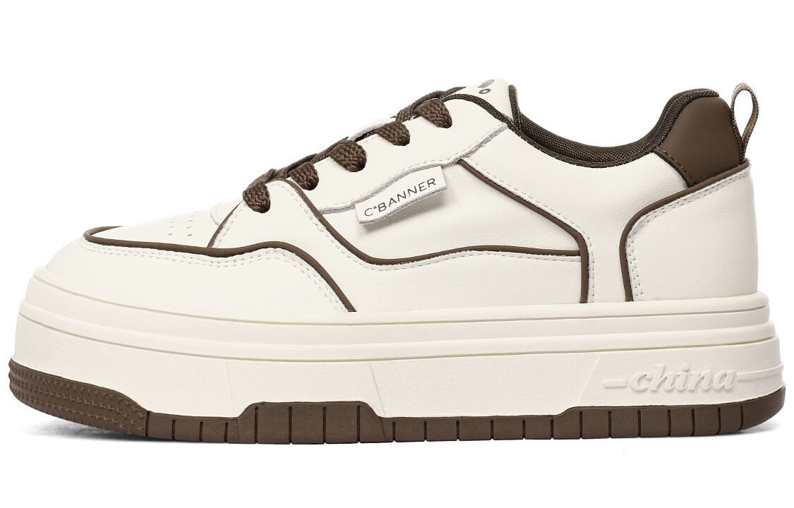 

Кроссовки C°BANNER Skateboarding Shoes Women's Low-top Caramel, цвет Caramel