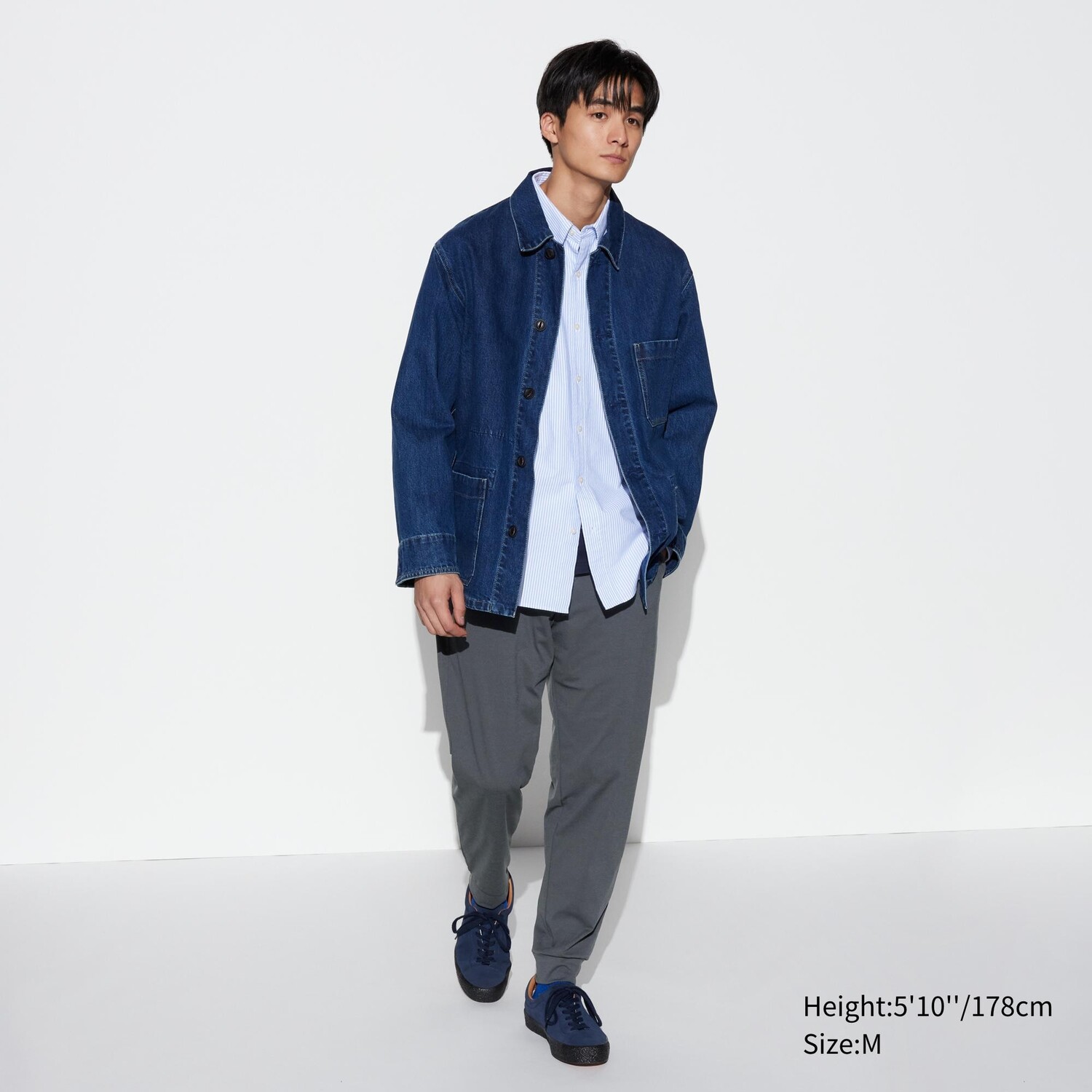 

Джоггеры ultra стретч dry-ex UNIQLO, темно-серый