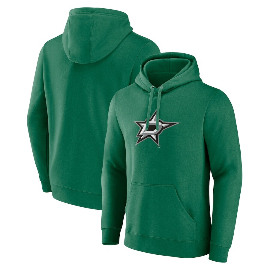 

Пуловер с капюшоном Fanatics Branded Dallas Stars, зеленый