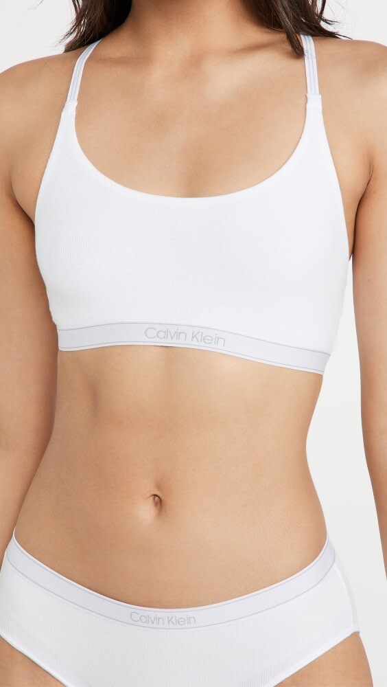 

Бралетт Calvin Klein Underwear Pure Rib, белый