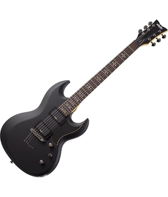 

Электрогитара Schecter Demon S-II Electric Guitar in Satin Black