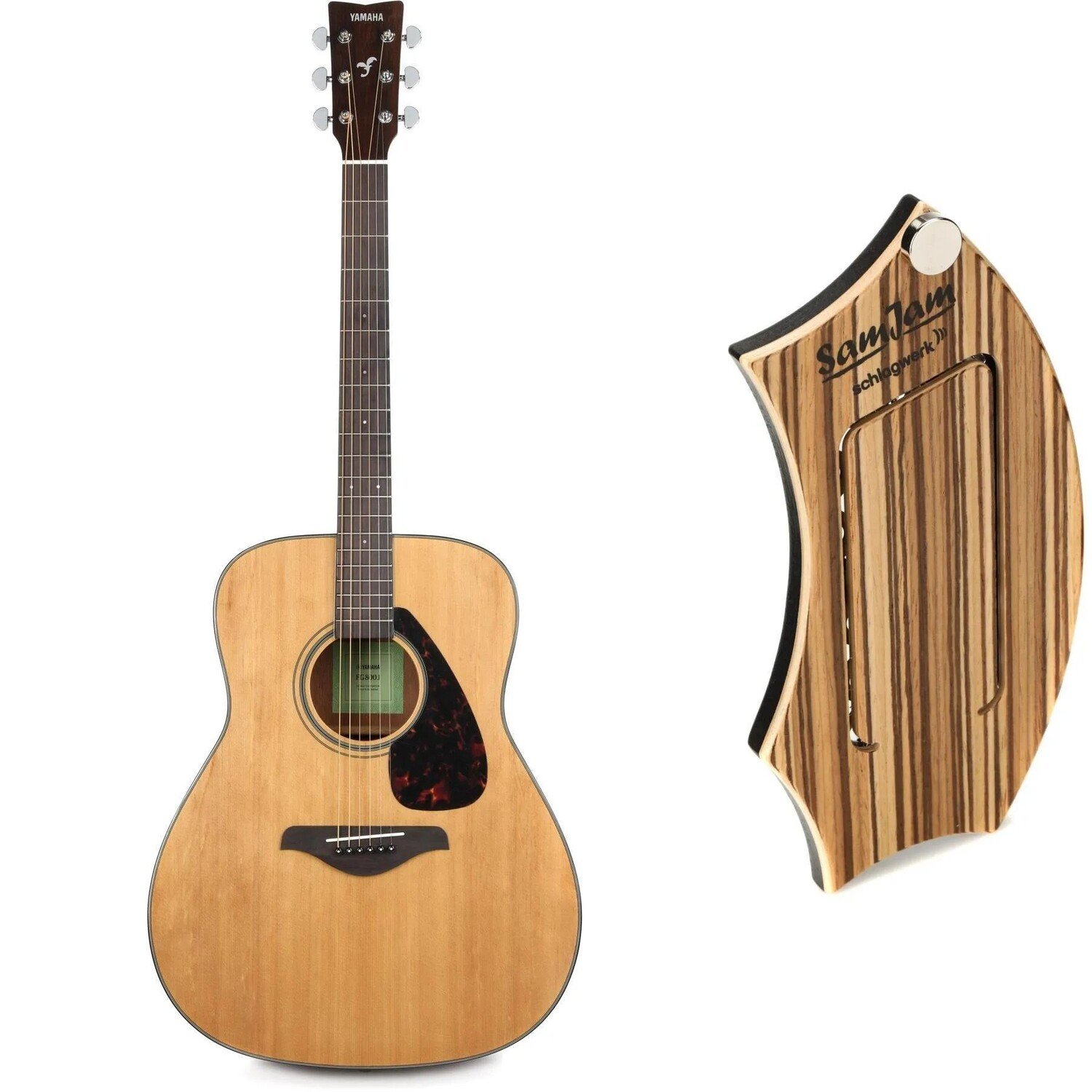 

Новая акустическая гитара и малый барабан Yamaha FG800J — Natural