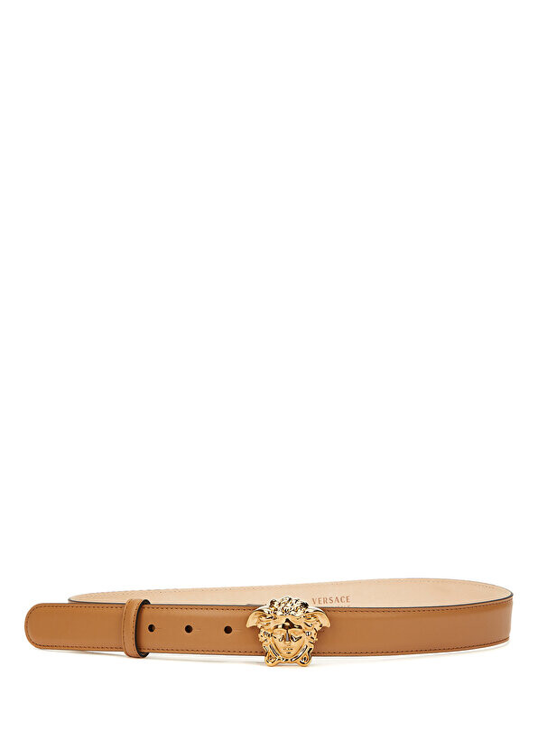 

Женский кожаный ремень taba gold с пряжкой medusa Versace