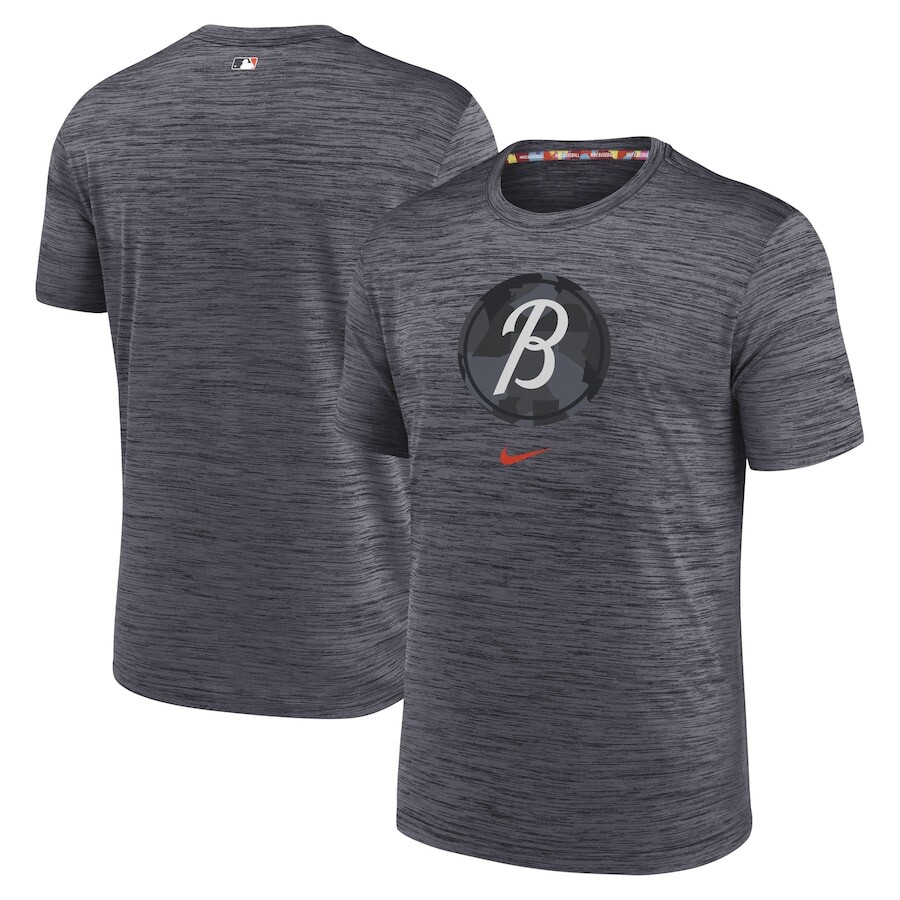 

Футболка с коротким рукавом Nike Baltimore Orioles, черный