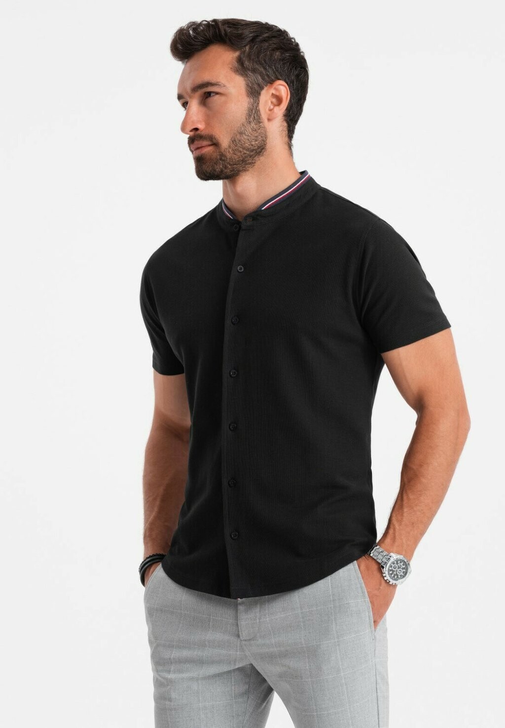

Рубашка SHORT-SLEEVED Ombre, черный