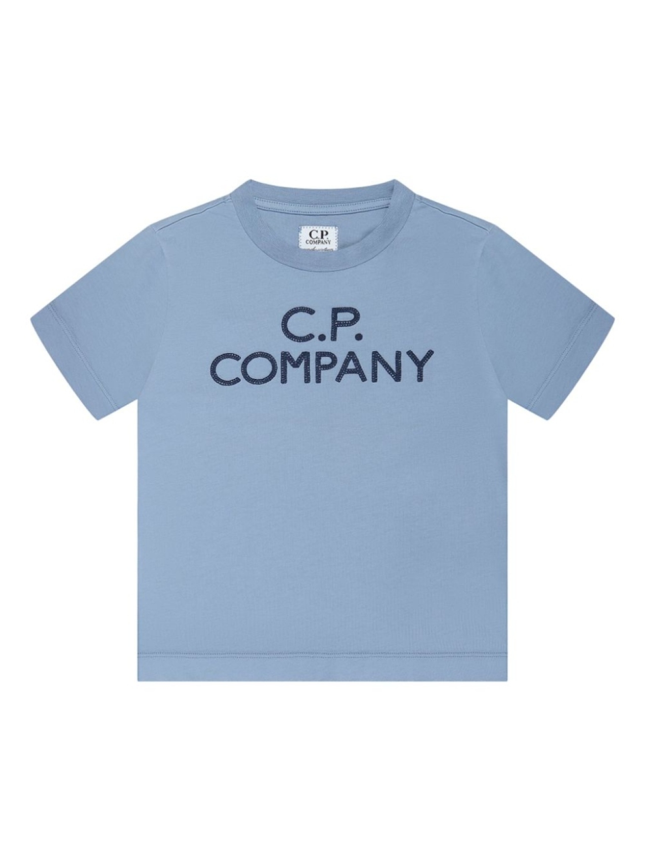 

C.P. Company Kids футболка с логотипом, синий