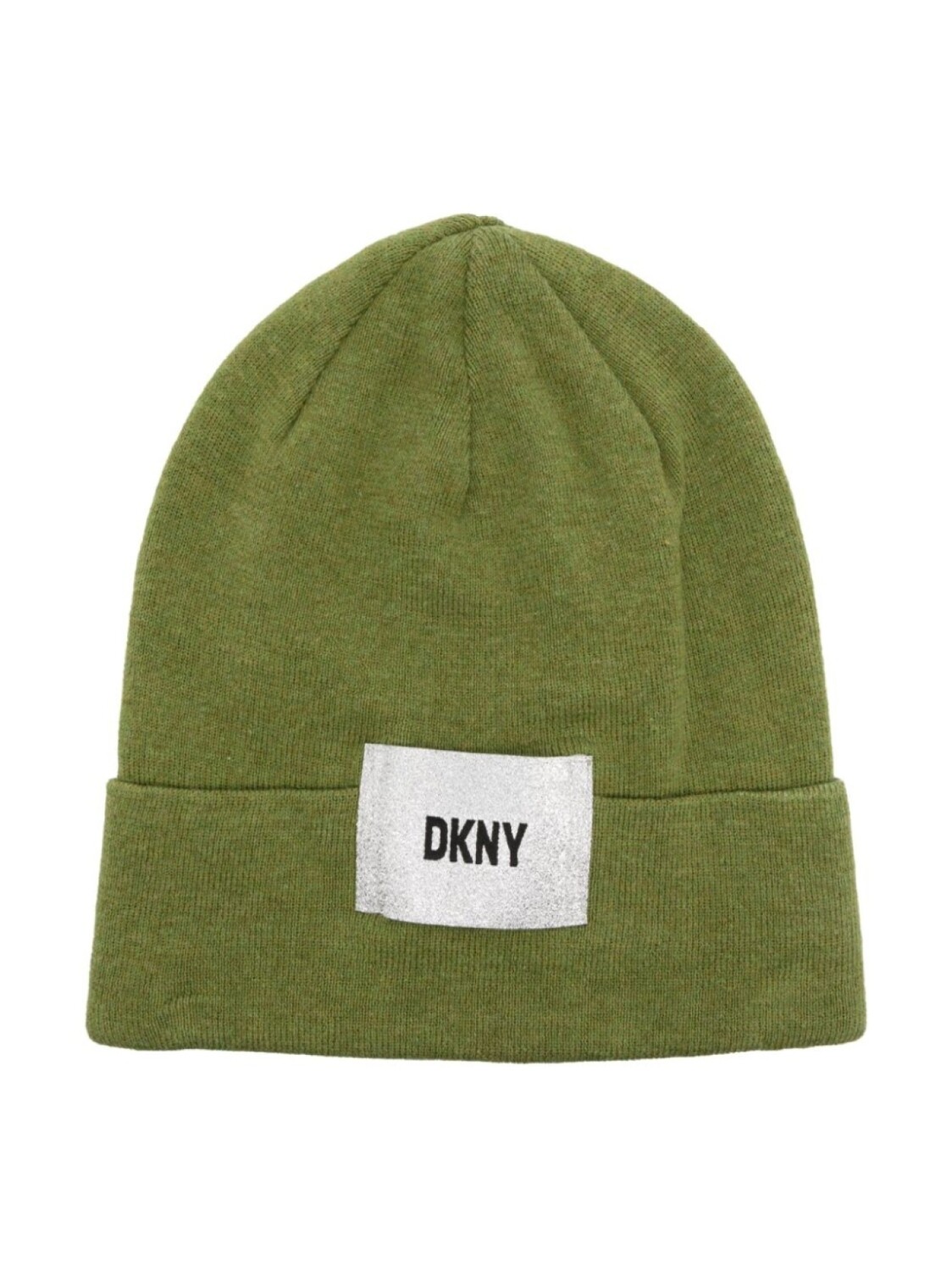 

DKNY шапка бини с нашивкой-логотипом, зеленый