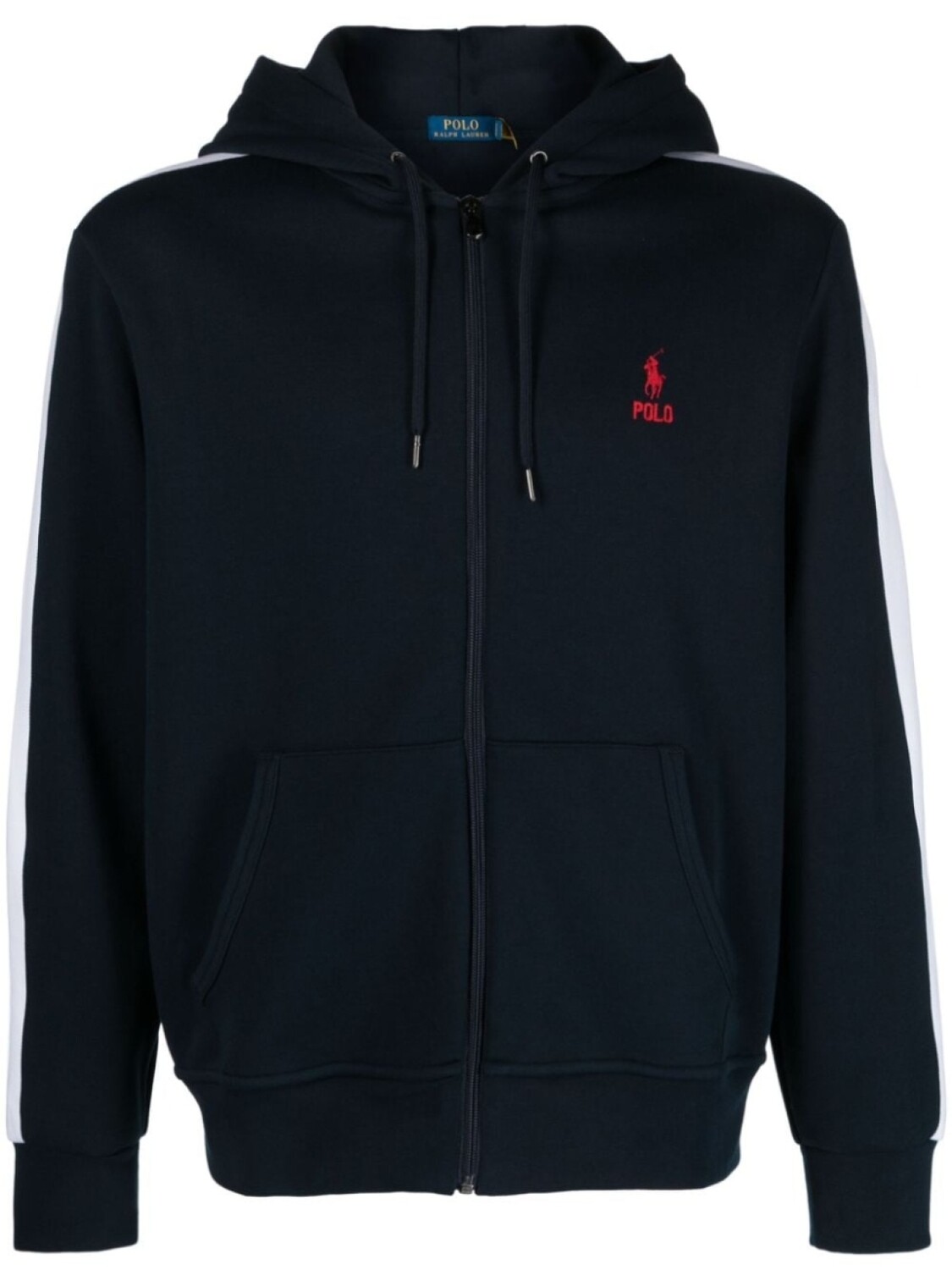 

Polo Ralph Lauren худи с контрастными полосками, синий