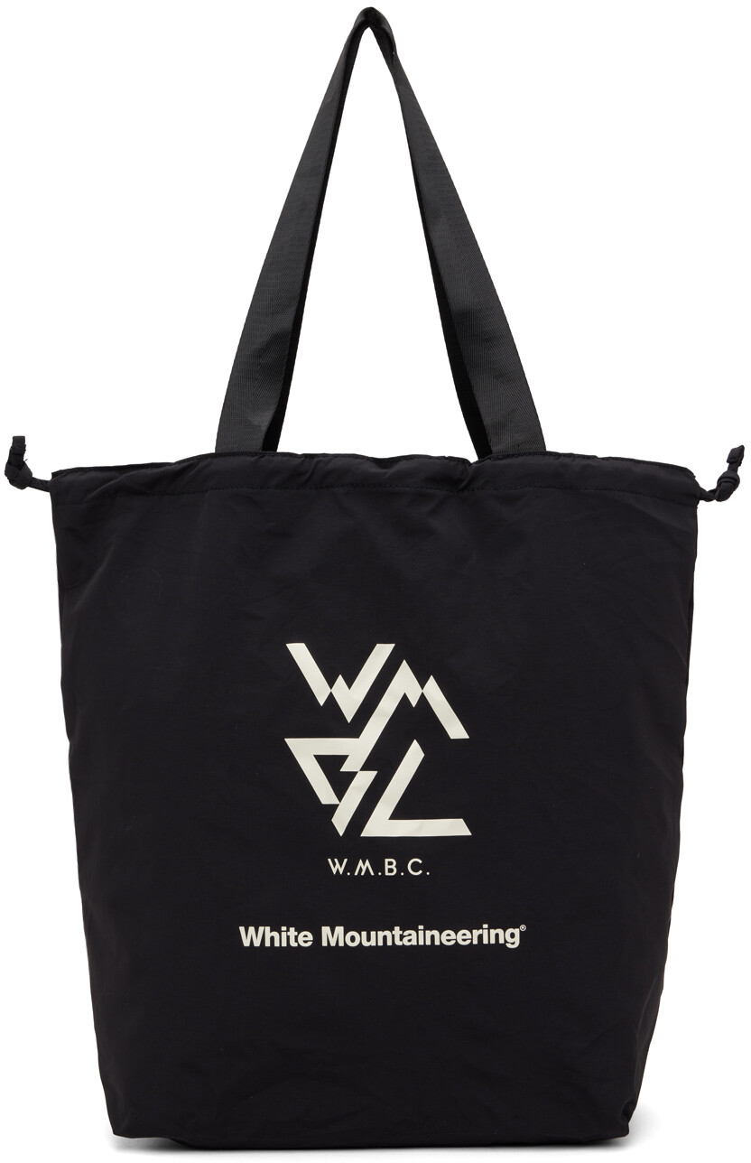 

Черная трехслойная сумка-тоут KiU Edition White Mountaineering︎
