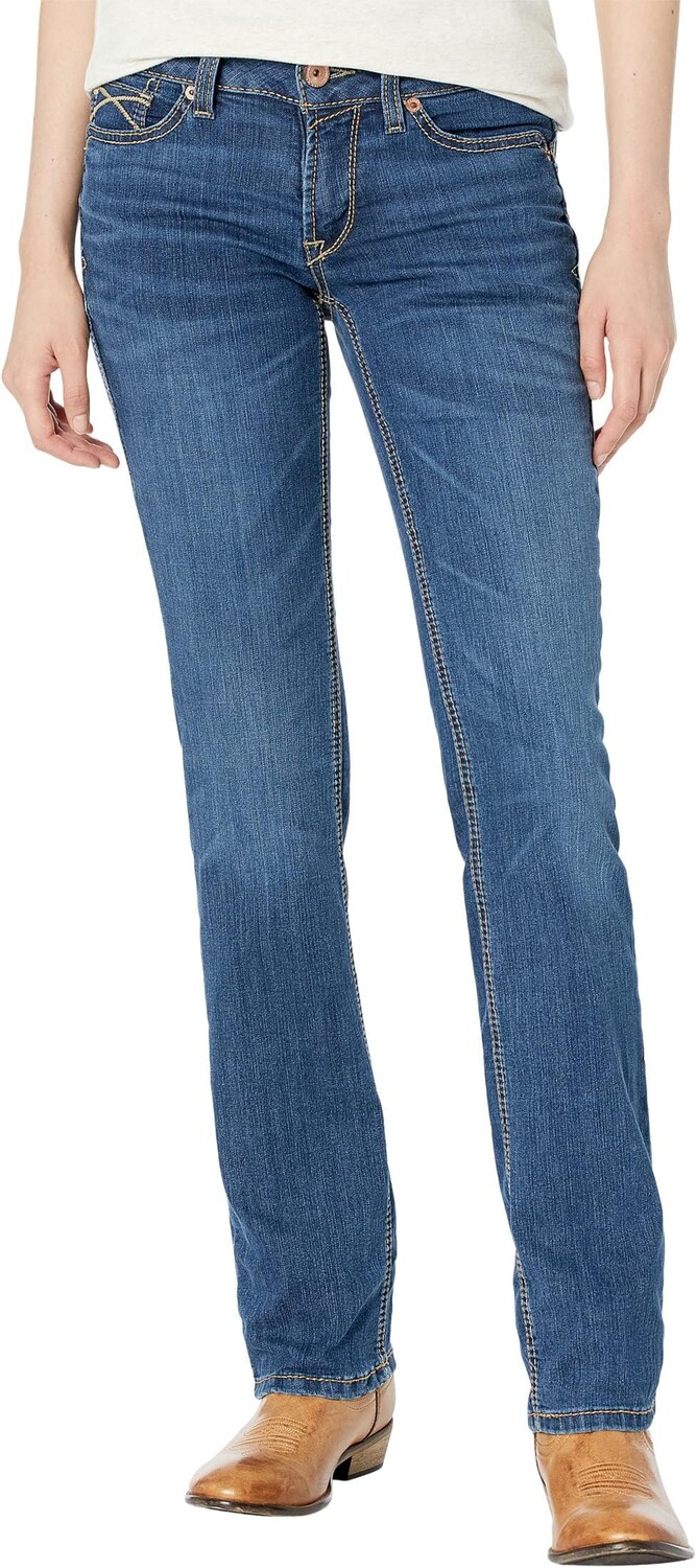 

Джинсы R.E.A.L. Perfect Rise Nadia Straight Jeans Ariat, цвет Irvine