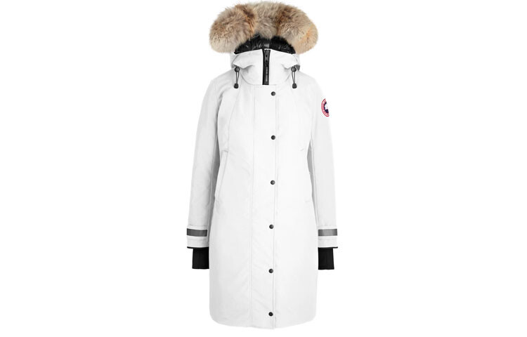 

Женский пуховик Canada Goose, белый