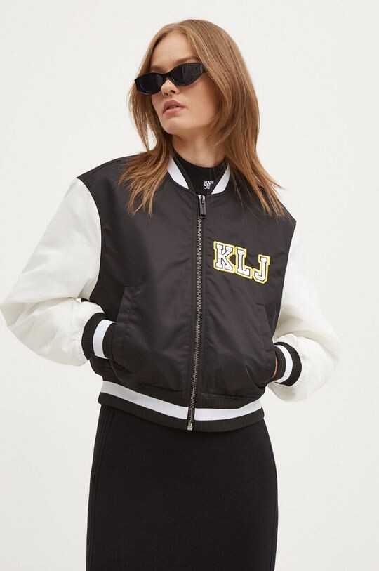 

Куртка-бомбер Karl Lagerfeld Jeans, черный