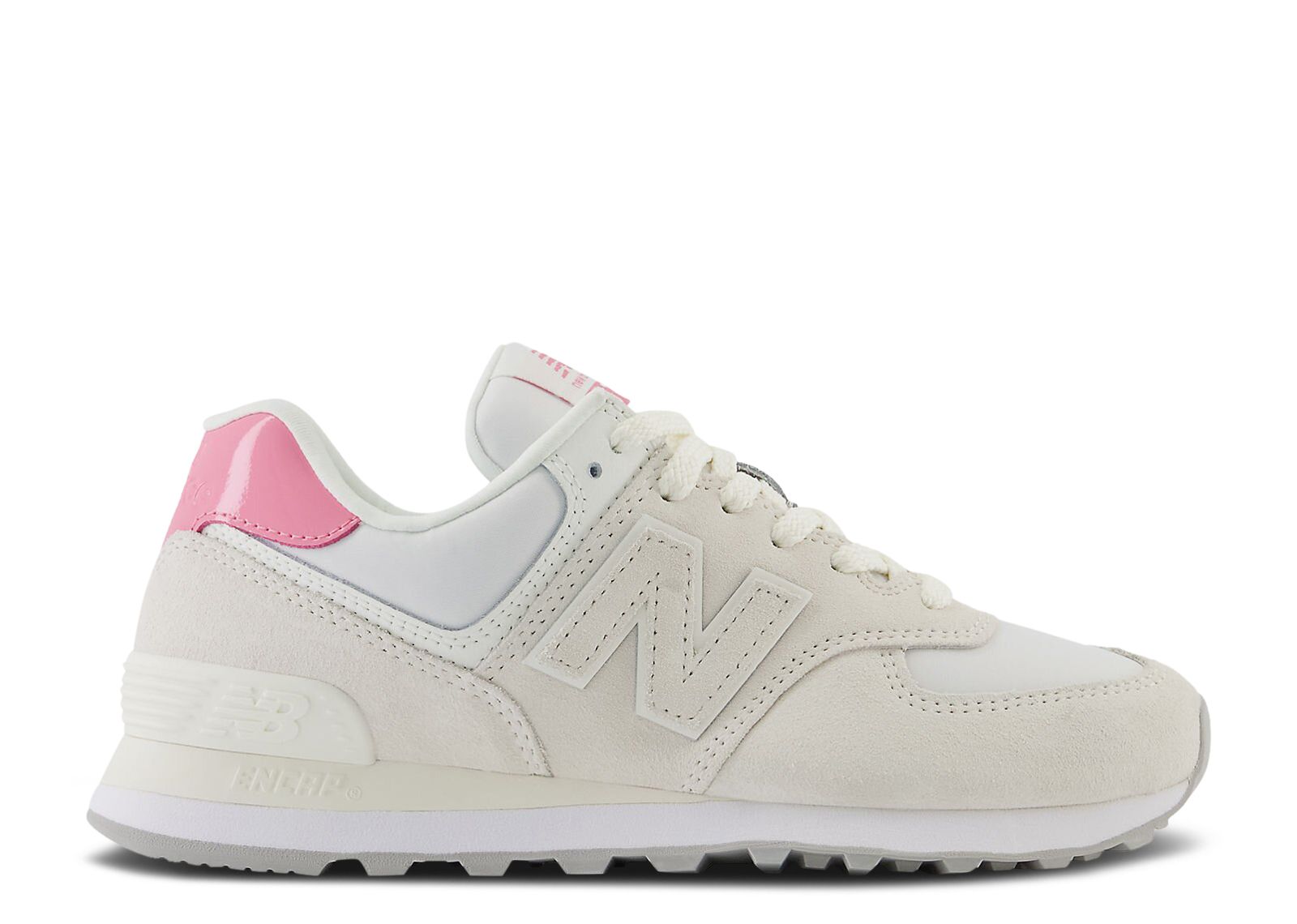 

Кроссовки New Balance Wmns 574 'Sea Salt Real Pink', кремовый, Бежевый