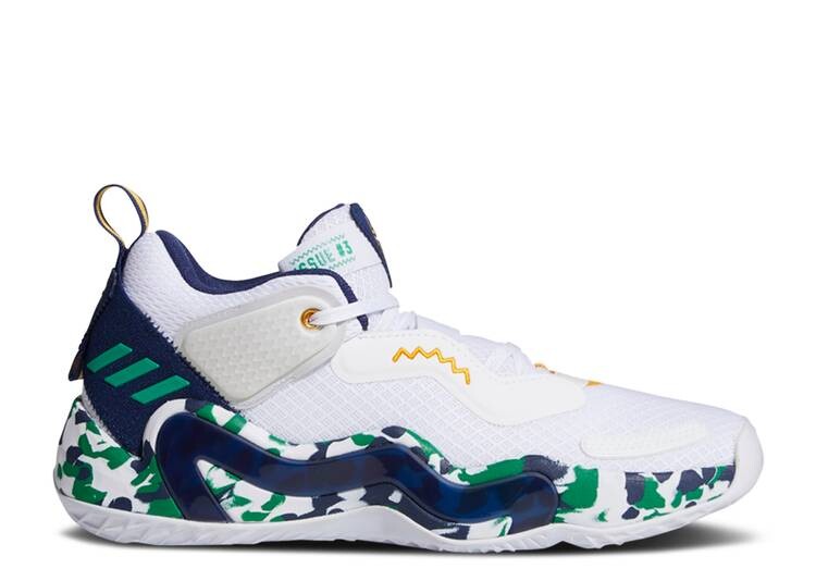 

Кроссовки Adidas D.O.N. ISSUE #3 'UTAH HOME', белый