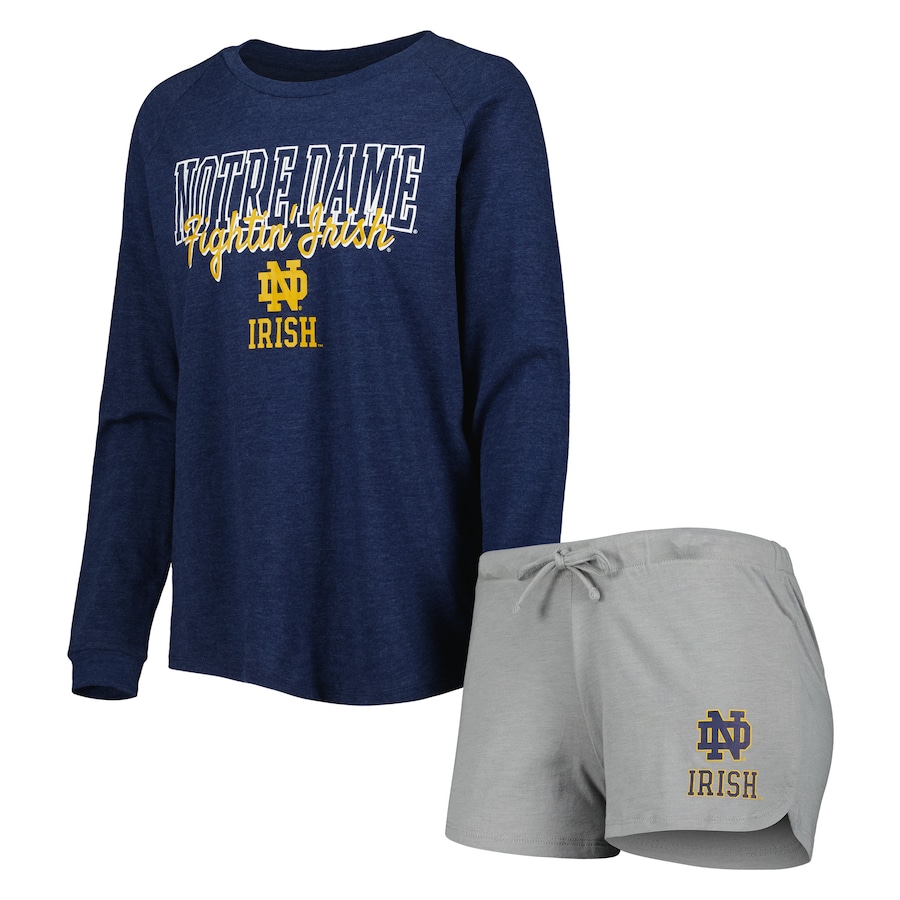 

Пижамный комплект Concepts Sport Notre Dame Fighting Irish, нави