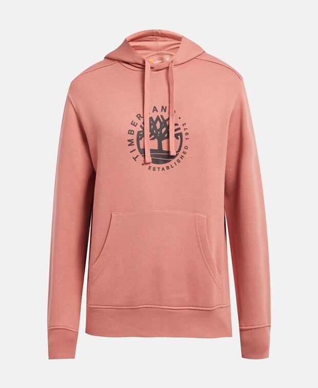 

Худи с капюшоном Timberland, красный