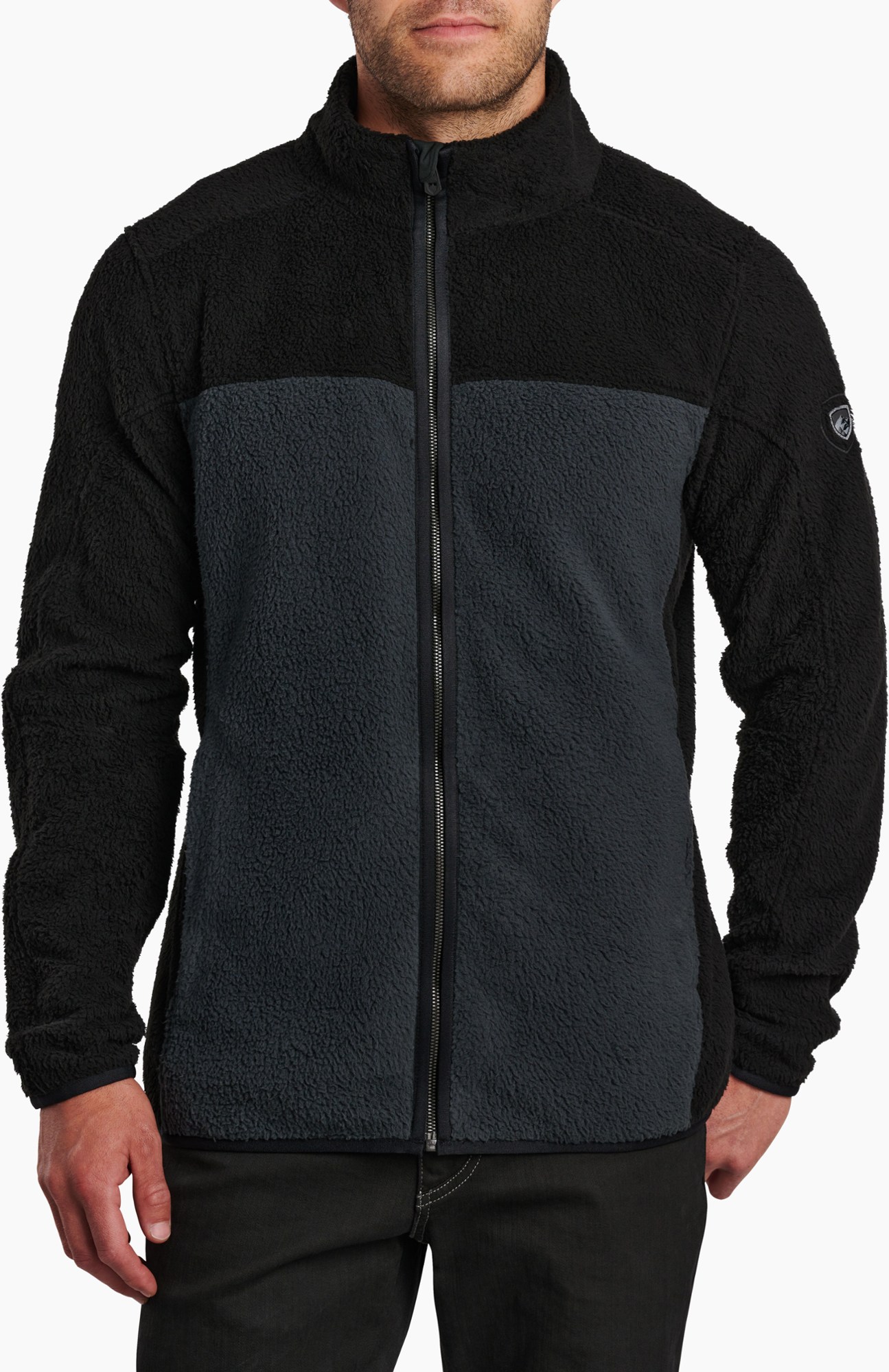 Флисовая куртка Konfluence — мужская KUHL, черный ударный жилет мужской kuhl цвет espresso