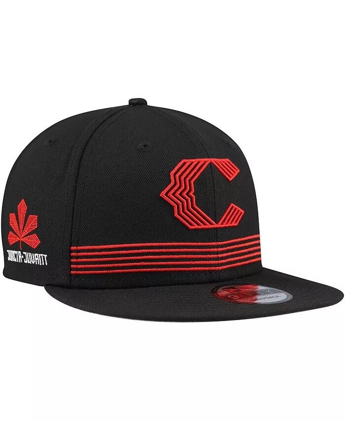 

Мужская черная бейсболка Cincinnati Reds City Connect 9FIFTY Snapback New Era, черный