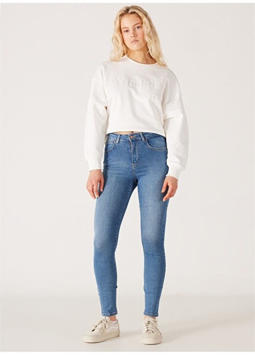 

Супертонкие узкие брюки с высокой талией Wrangler