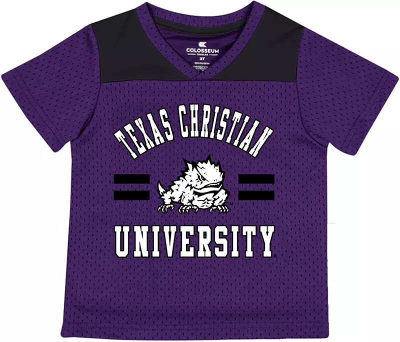 

Colosseum TCU Horned Frogs Фиолетовый Джерси для малышей Ka-Boot-It