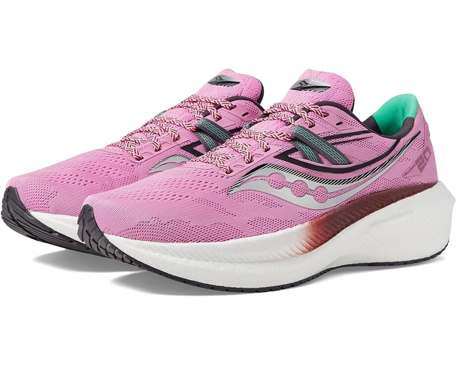 

Кроссовки Saucony Triumph 20, цвет Peony/Basalt