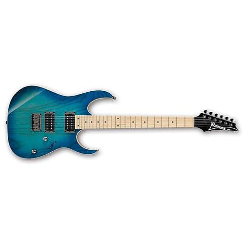 Электрогитара Ibanez RG Standard Series RG421AHM Solidbody Electric Guitar, Maple Fretboard, Blue Moon Burst цена и фото